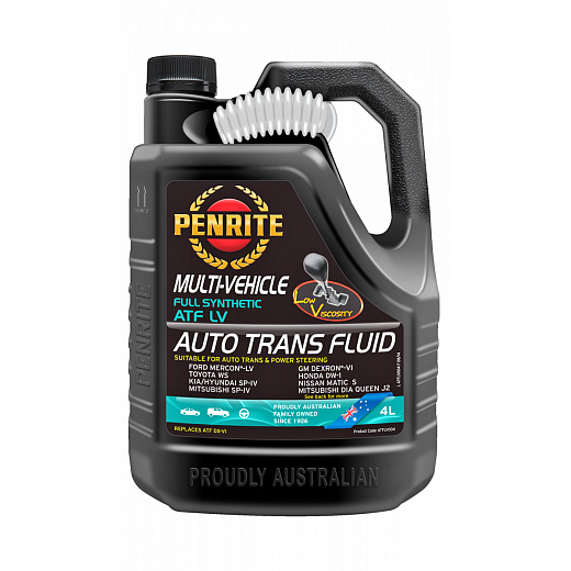Масло для АКПП PENRITE ATF LV FULL SYNTHETIC 4л
